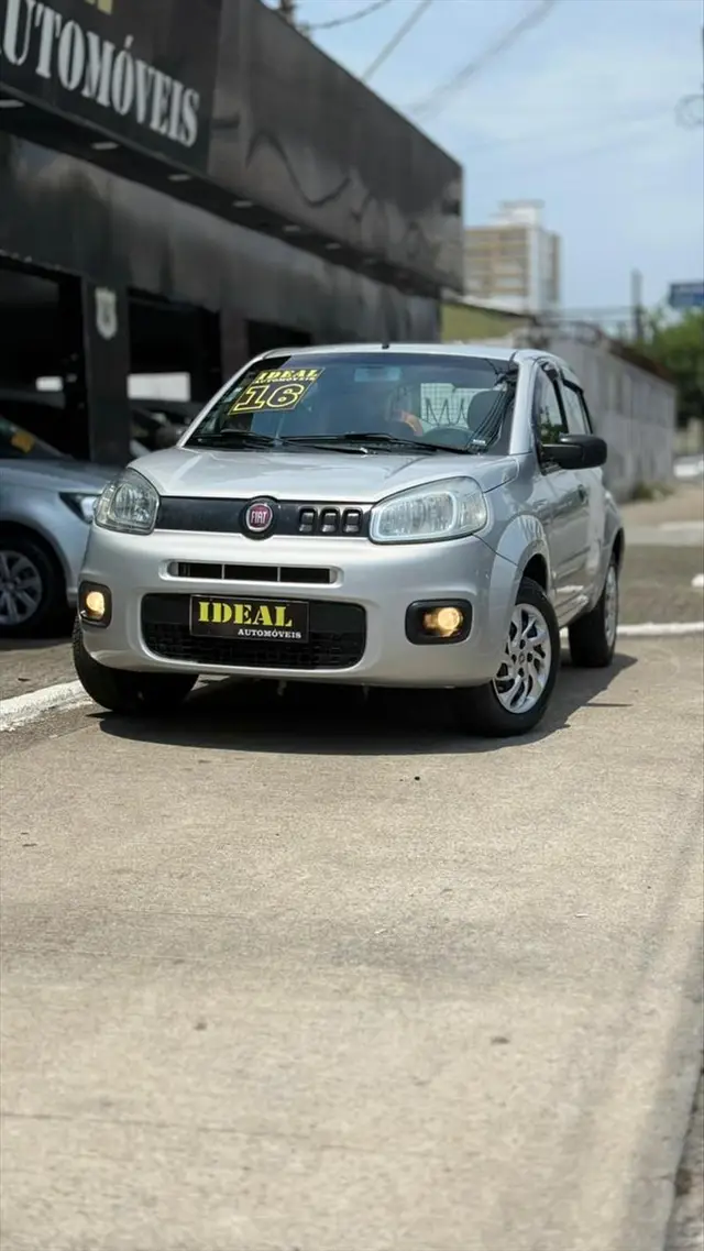 Carro Fiat Uno 2016 Attractive 1.0 (Flex) 4p