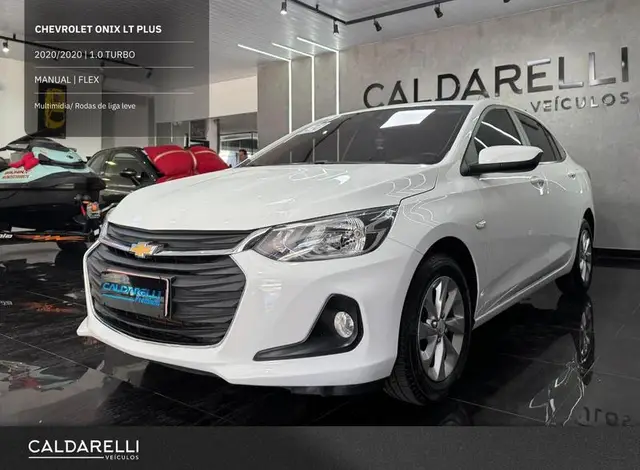 Carro Chevrolet Onix 2020 LT 1.0 Turbo (Flex)