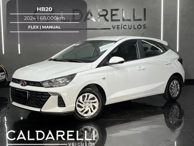 Carro Hyundai HB20 2024 Sense 1.0 (Mec.)