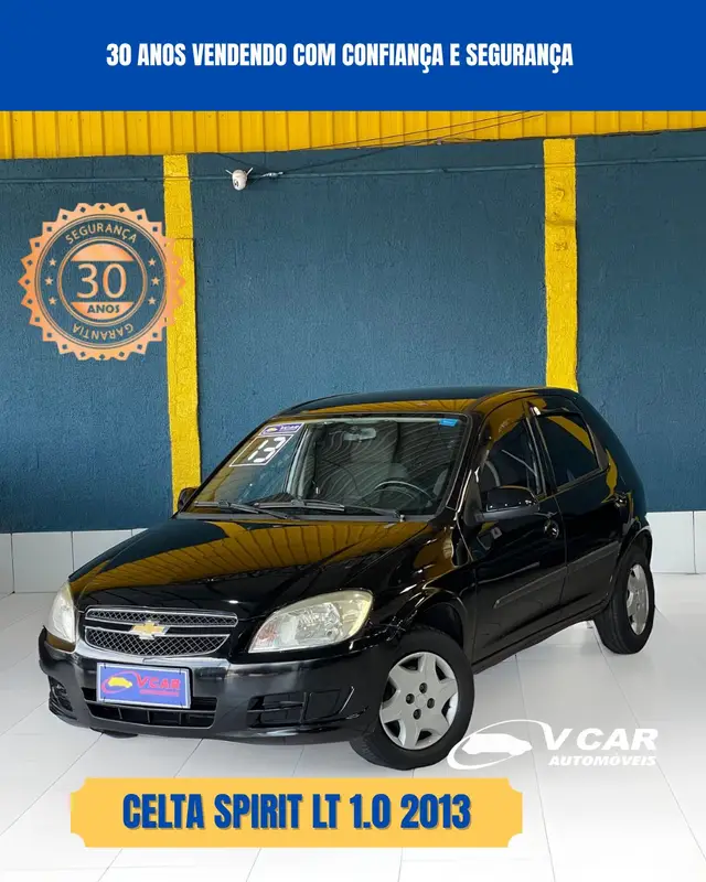 Carro Chevrolet Celta 2013 LT 1.0 (Flex)