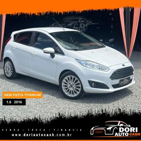 Carro Ford New Fiesta Hatch 2016 New Fiesta Titanium 1.6 16V