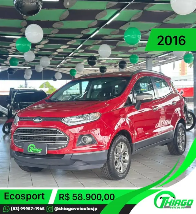 Carro Ford EcoSport 2016 Ecosport Freestyle 1.6 16V (Flex)