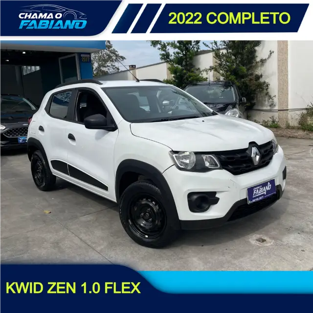 Carro Renault Kwid 2022 Zen 1.0 12v SCe (Flex)