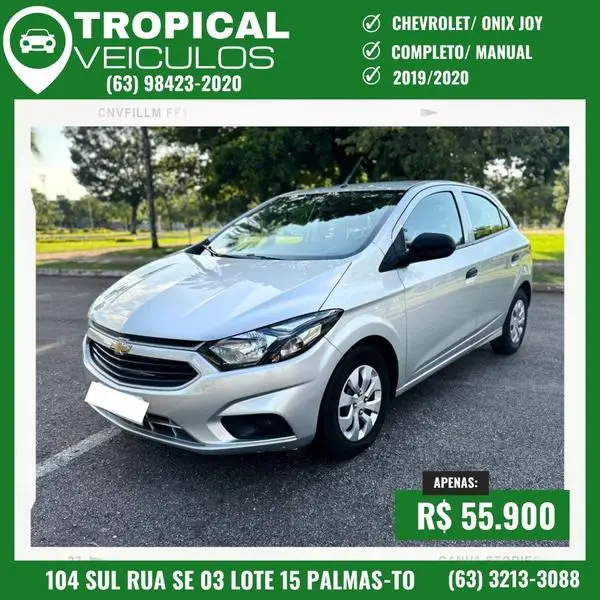 Carro Chevrolet Onix 2020 1.0 (Flex)
