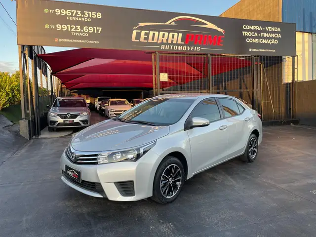 Carro Toyota Corolla 2017 1.8 Dual VVT GLi Multi-Drive (Flex)