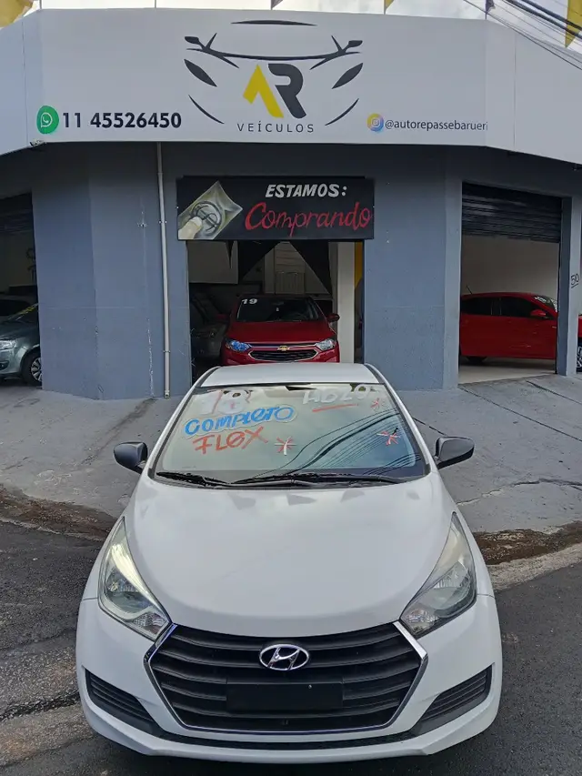Carro Hyundai HB20 2018 1.0 Comfort blueMedia (Flex)