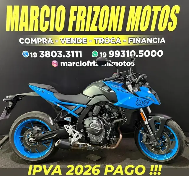 Moto Suzuki GSX-8S 2025 776 cc
