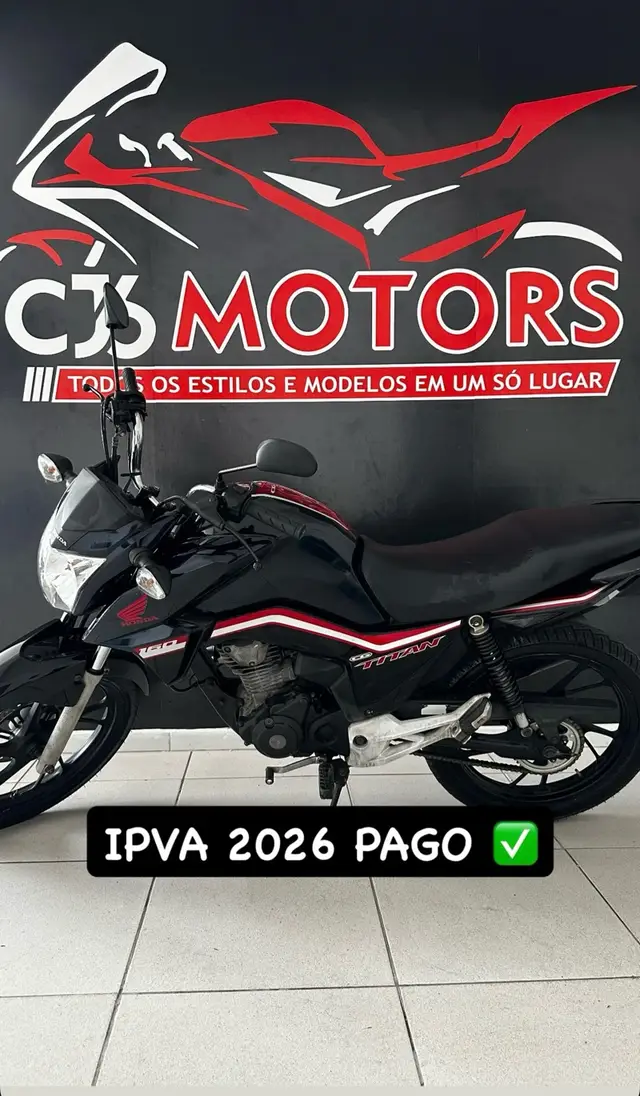 Moto Honda CG 160 2021 Titan