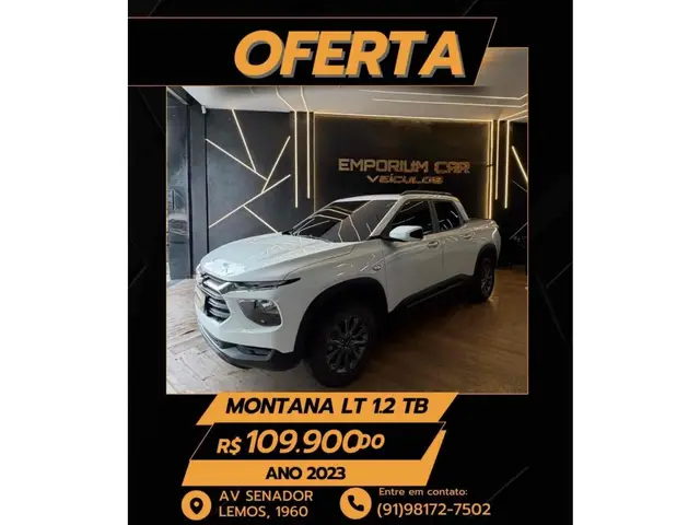 Carro Chevrolet Montana 2023 LT 1.2 Turbo