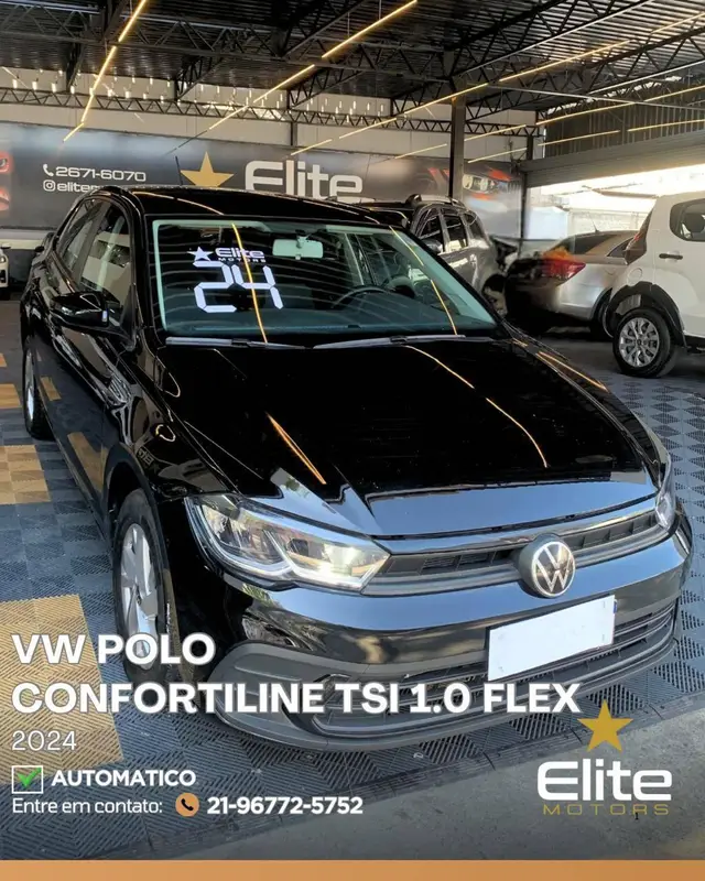 Carro Volkswagen Polo 2024 Comfortline (Aut) (Flex)