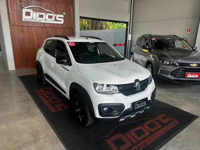 Carro Renault Kwid 2021 Outsider 1.0 12v SCe (Flex)