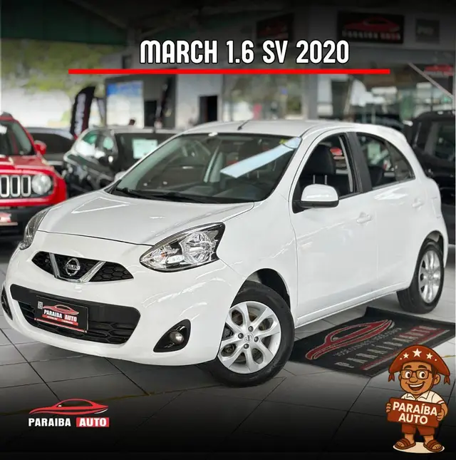 Carro Nissan March 2020 1.6 16V SV (Flex)