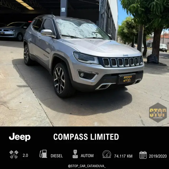 Carro Jeep Compass 2020 2.0 TDI Limited 4WD (Aut)