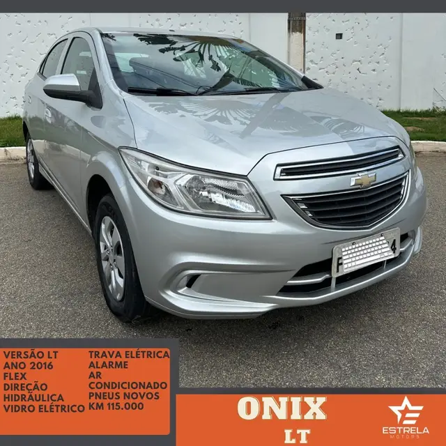 Carro Chevrolet Onix 2016 1.0 LT SPE/4