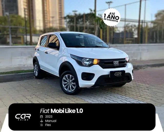 Carro Fiat Mobi 2023 Like 1.0 (Flex)