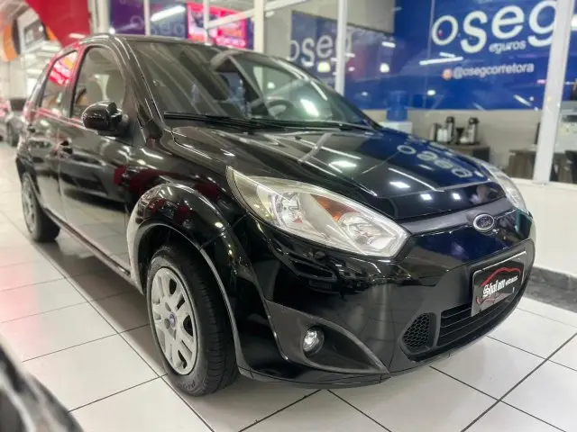 Carro Ford Fiesta Hatch 2014 S Plus 1.0 RoCam (Flex)