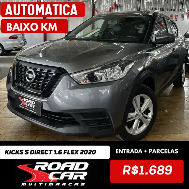 Carro Nissan Kicks 2020 S Direct 1.6
