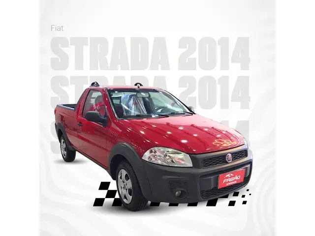 Carro Fiat Strada 2014 Working 1.4 (Flex) (Cabine Estendida)