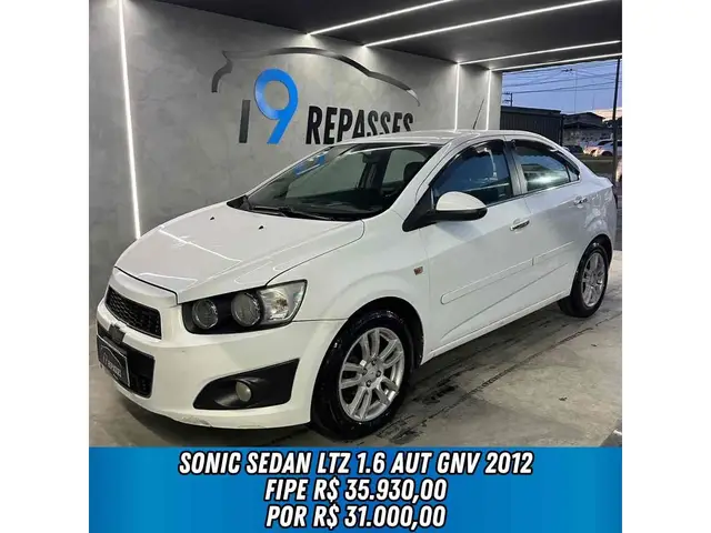 Carro Chevrolet Sonic Sedan 2012 LTZ (Aut)