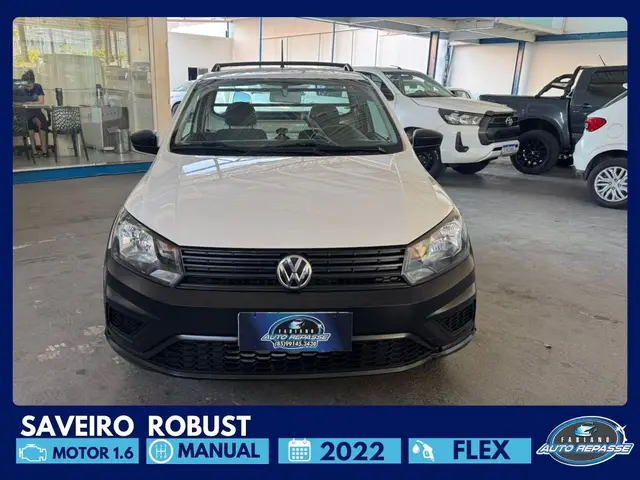 Carro Volkswagen Saveiro 2022 Robust 1.6 MSI CS (Flex)