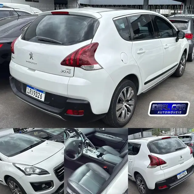 Carro Peugeot 3008 2016 1.6 THP Griffe (Aut)
