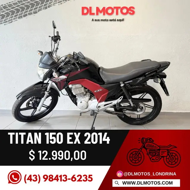 Moto Honda CG 150 2014 Titan EX