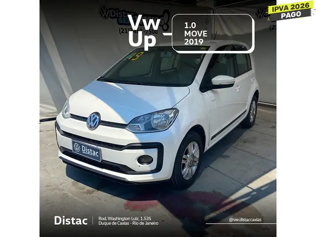 Carro Volkswagen Up! 2019 1.0 12v TSI E-Flex Move