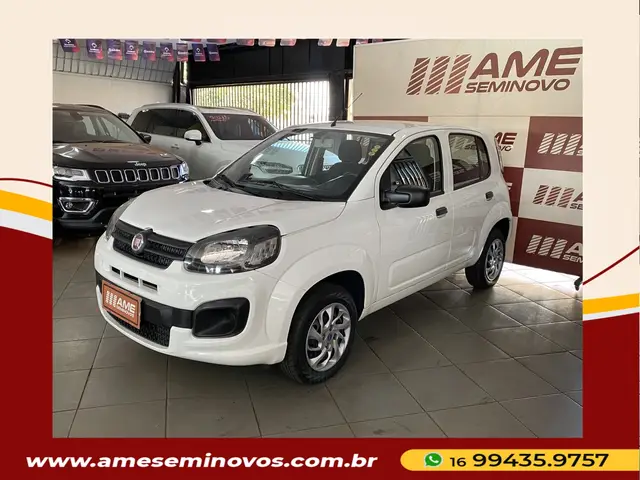 Carro Fiat Uno 2021 Attractive 1.0