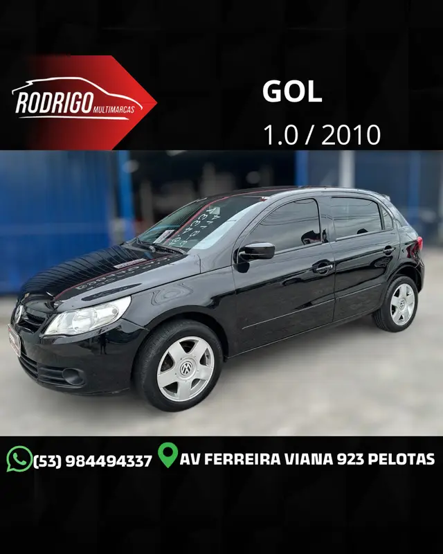 Carro Volkswagen Gol 2010 1.0 (G5) (Flex)