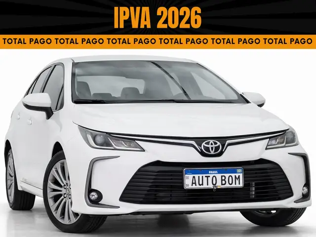 Carro Toyota Corolla 2021 2.0 XEi Multi-Drive S (Flex)