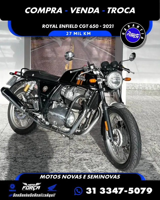 Moto Royal Enfield Continental GT 2021 650cc ABS
