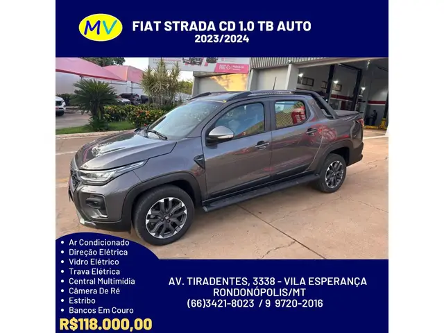 Carro Fiat Strada 2024 Ultra 1.0 Turbo
