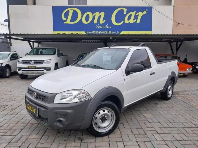 Carro Fiat Strada 2019 Hard Working 1.4 (Flex) (Cabine Simples)