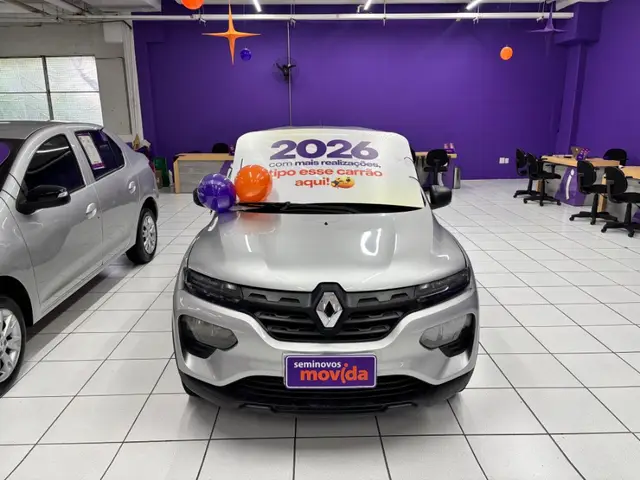 Carro Renault Kwid 2025 Zen 1.0 12v SCe (Flex)