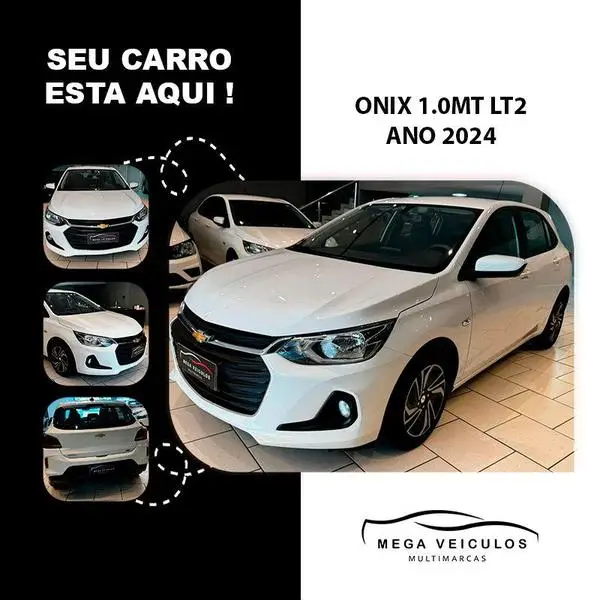 Carro Chevrolet Onix 2024 1.0