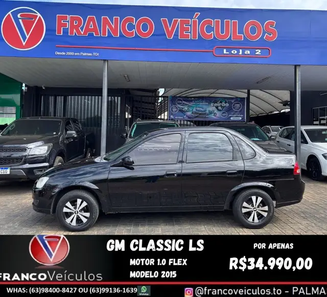 Carro Chevrolet Classic 2015 LS 1.0 VHCE (Flex)