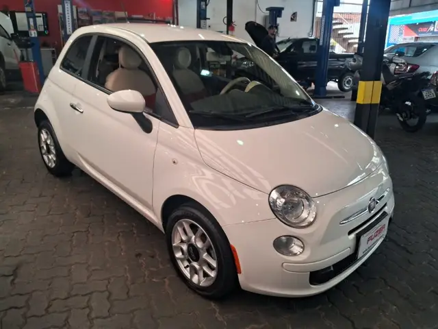 Carro Fiat 500 2014 Cult Dualogic 1.4 Evo (Flex)