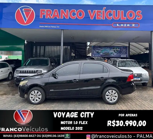 Carro Volkswagen Voyage 2012 1.0 Total Flex