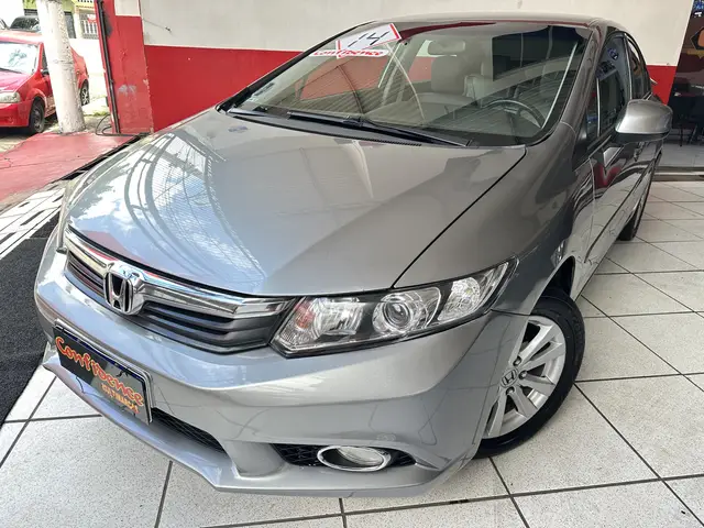 Carro Honda Civic 2014 New  LXS 1.8 16V i-VTEC (Aut) (Flex)