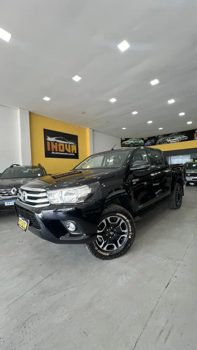 Carro Toyota Hilux Cabine Dupla 2018 Hilux 2.7 SRV CD 4x4 (Flex) (Aut)