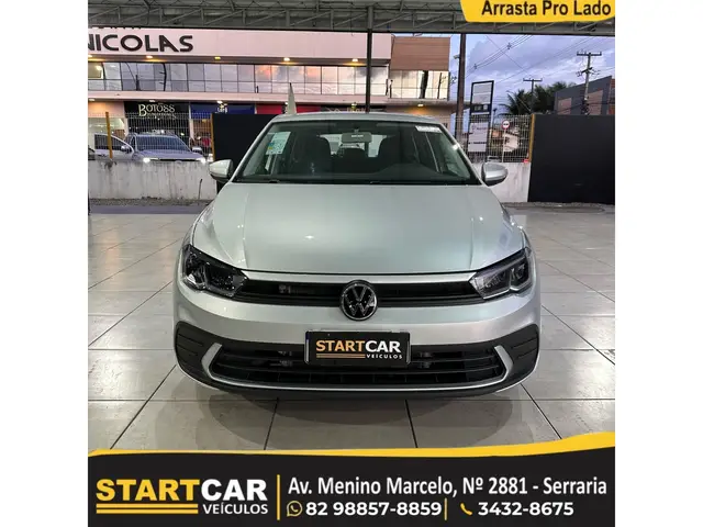 Carro Volkswagen Polo 2025 Track 1.0 Flex 12V 5p