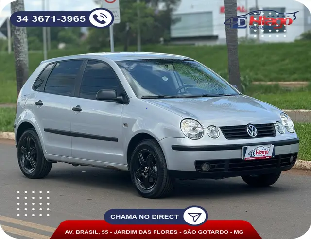 Carro Volkswagen Polo 2005 Hatch. 1.6 8V