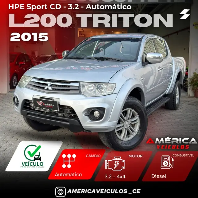 Carro Mitsubishi L200 Triton Sport 2015 3.2 DID-H HPE 4WD (Aut)