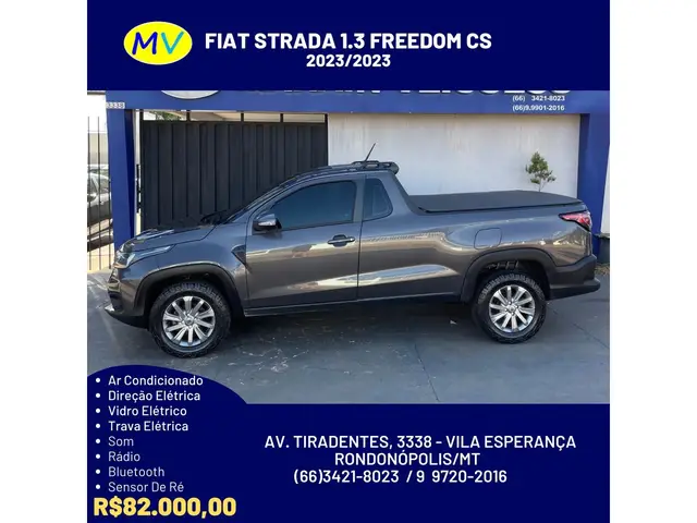 Carro Fiat Strada 2023 Freedom 1.3 CS Plus (Flex)