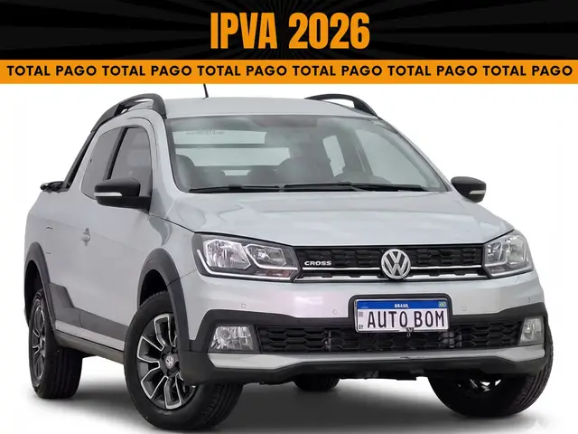 Carro Volkswagen Saveiro 2023 Cross Cabine Dupla