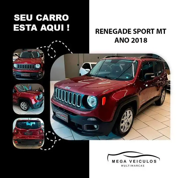 Carro Jeep Renegade 2018 1.8 (Aut) (Flex)