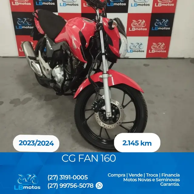 Moto Honda CG 160 2024 Fan
