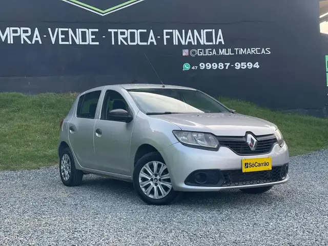 Carro Renault Sandero 2015 Authentique HIi-Power 1.0 16V (Flex)