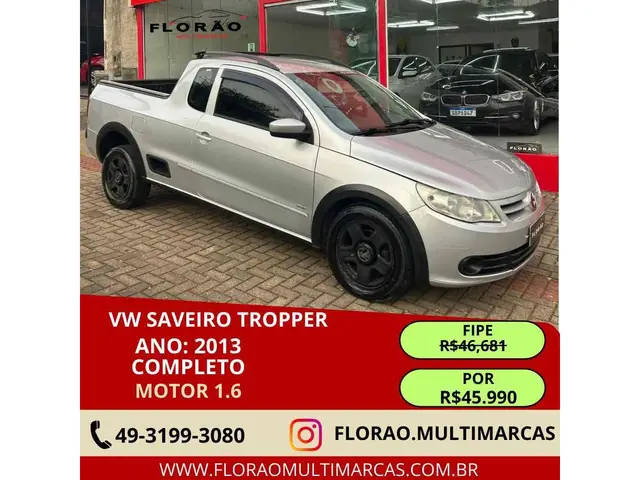 Carro Volkswagen Saveiro 2013 Trooper 1.6 (Flex) (cab. estendida)