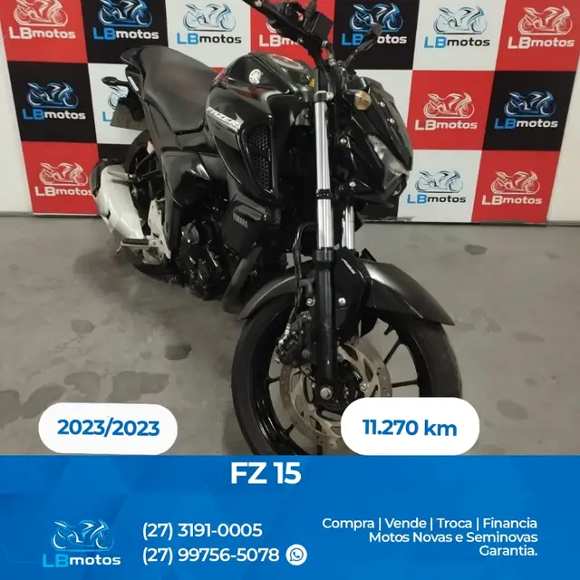 Moto Yamaha Fazer FZ15 2023 ABS